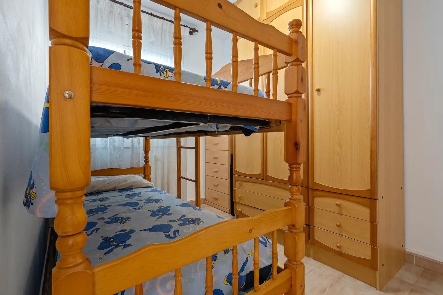 O quarto com beliche